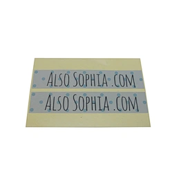 High Quality Customized Logo Website Printing Stickers Wholesale Bio-friendly Paper Sticker