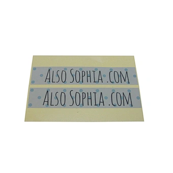 High Quality Customized Logo Website Printing Stickers Wholesale Bio-friendly Paper Sticker